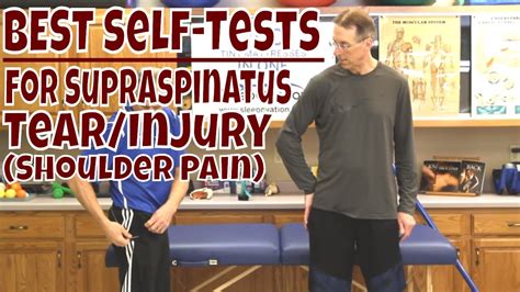 best test for supraspinatus tear|diagnosing shoulder pain by movement.